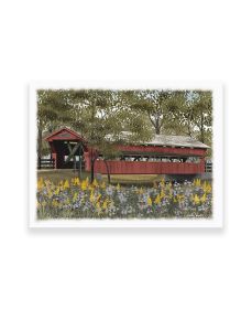 "Pottersburg Bridge" by Billy Jacobs, Ready to Hang Canvas Art